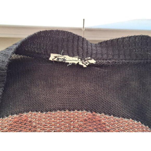 Womens Southwest Aztec Motif Knit Cardigan Sweater Sz L Browns. Say What? - Picture 10 of 10